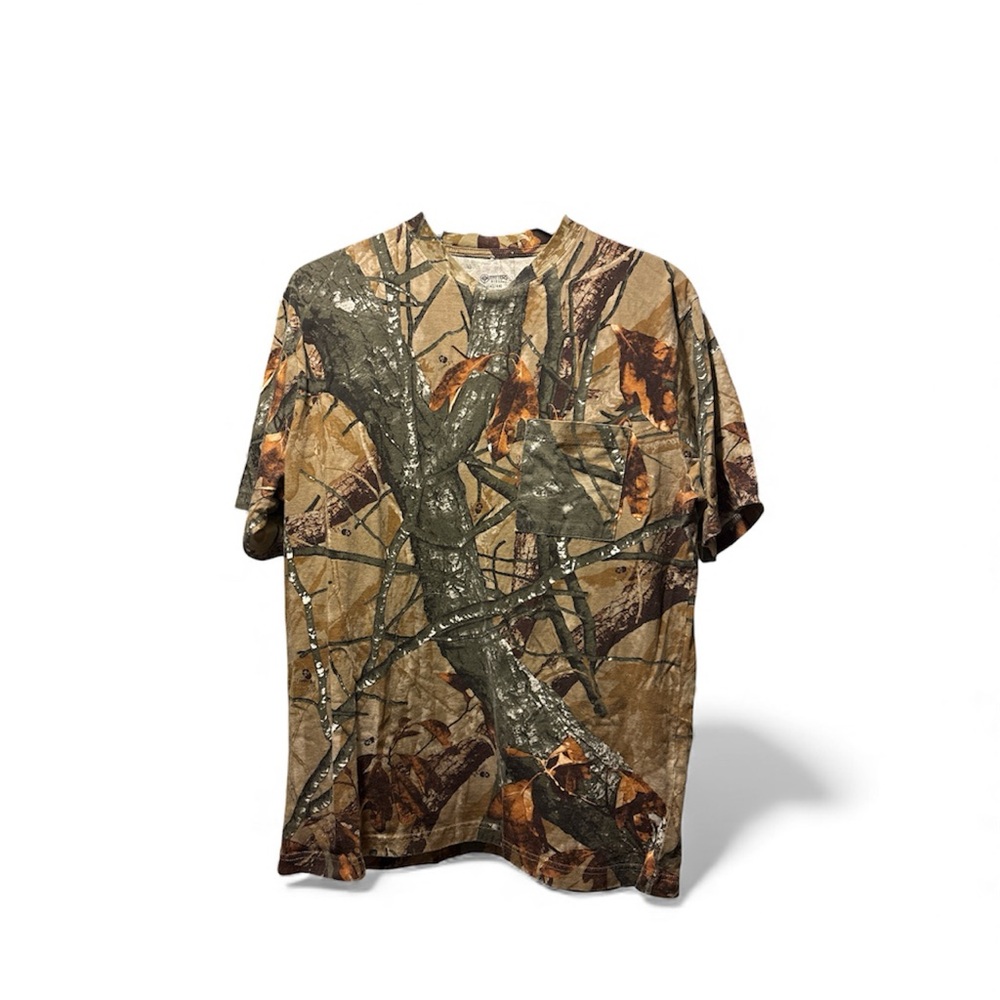 Outfitters ridge Fusion 3D Graphic camo T-Shirt large